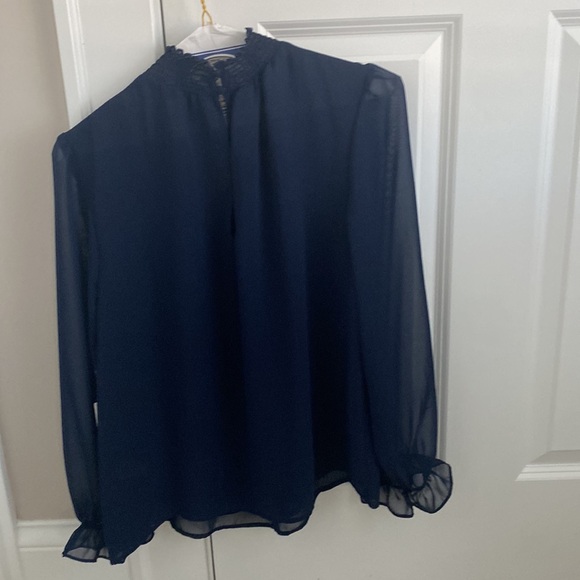 1.STATE Mock neck Blouse NWT - Picture 5 of 9